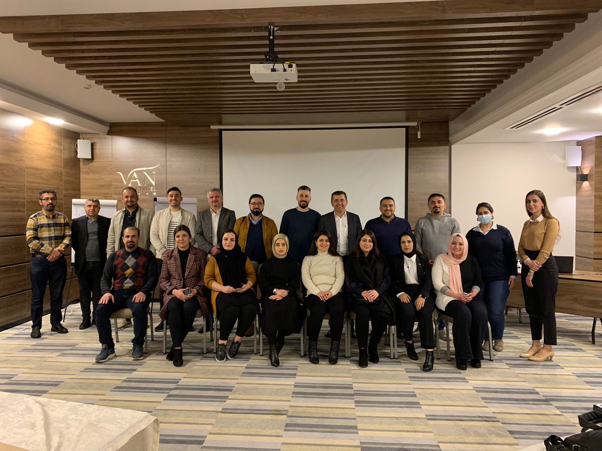 UNFPAIraq's tweet photo. UNFPA is using new approaches & technology to meet the promises made at the #ICPD25 (#NairobiSummit). Monitoring & evaluation are key to ensure we are moving towards our #TransformativeResults & #SDGs.
📸UNFPA M&E training to implementing partners in Baghdad & Erbil. https://t.co/VmUUkOTqiG