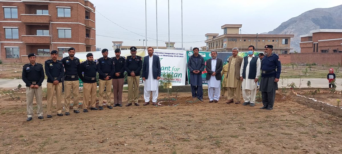 kpmne1's tweet photo. Director General M&amp;E visited Police Training Centre Shah Kas Khyber and launching of plantation drive https://t.co/YWixJeiKTM