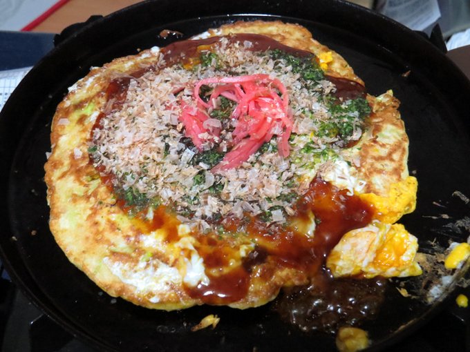 お好み焼き!
美味しゅうございました😋 