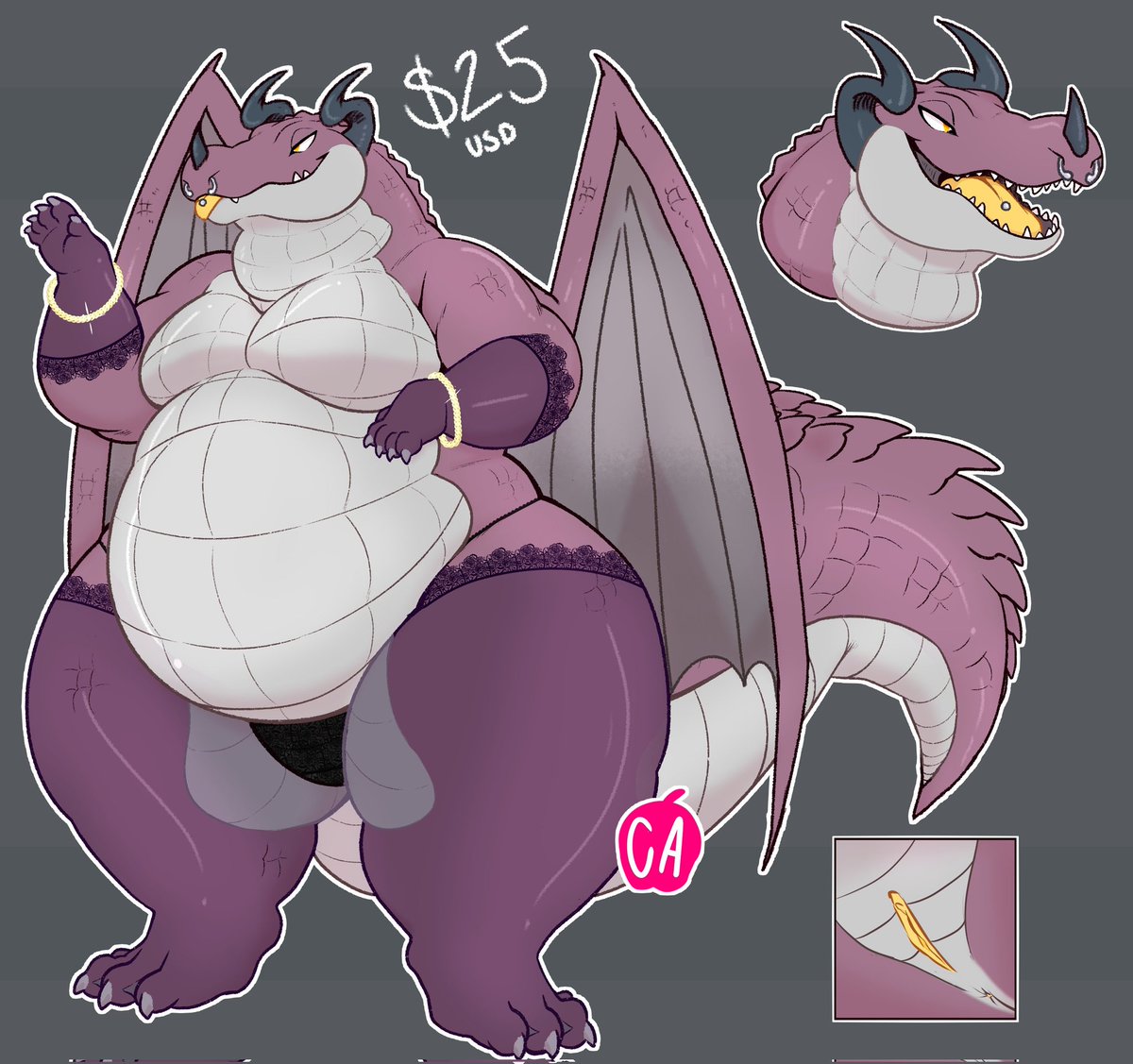 ChunkyAppleNSFW's tweet photo. $10usd each!
Cow + Purple White gator are $5usd
Money will go to paying off my vet bill, any help is appreciated!

#adopt #adoptme
#NSFW #nsfwfurryart #nsfwart #reptile #fatfurs https://t.co/UgbQNNwAKu