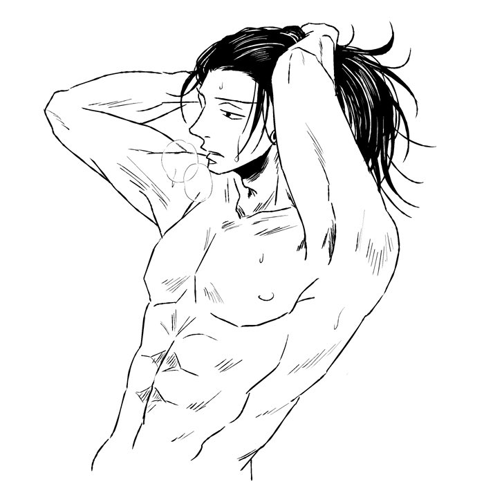 ポニテすぐる大好きなのでよく描く
後でまた新しいの描こう… 