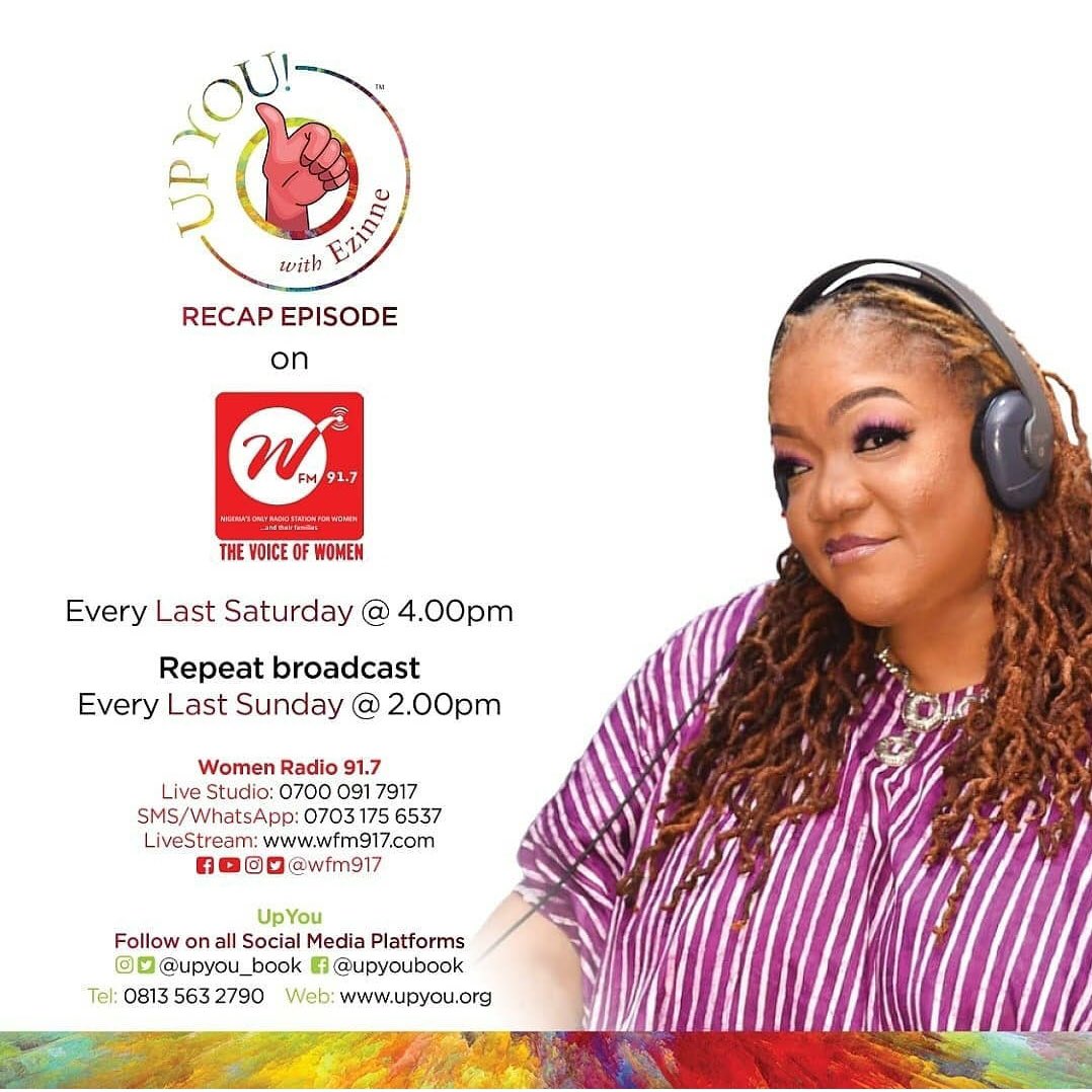 upyouwithezinne's tweet photo. Get ready to recap with @ezinnekufre_e on upyouwith Ezinne this saturday.
Woman, Soak up @bunmiadeleye
The importance of female mentorship @ngozinzegwu
Finding Self, Finding Love @blessingjessicaobasi
Join me as we drill it all down this saturday, February, 27, 2022 by 4pm
Check https://t.co/3P0MsVtDTg