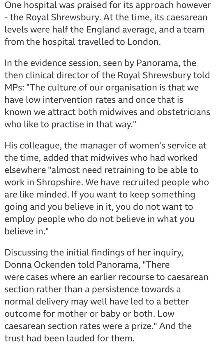 I urge everyone interested in maternity safety to read this report from <a href="/BBCMBuchanan/">Michael Buchanan</a> today. The extract below is one of the most chilling things I’ve ever read. 

bbc.co.uk/news/health-60…