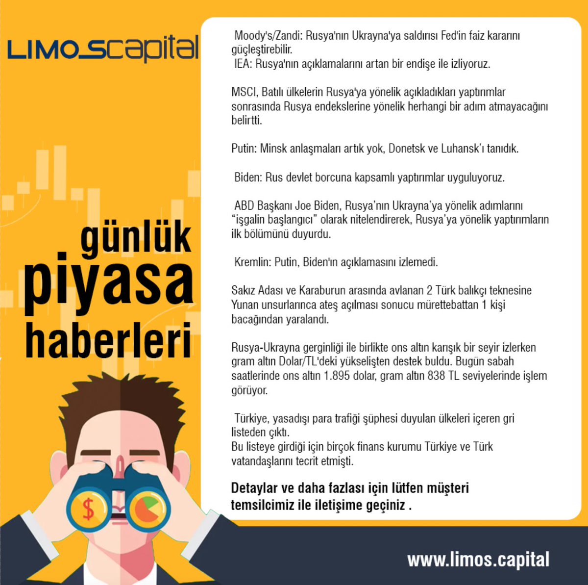limalcapital's tweet photo. Limos Capital' de günlük piyasa haberleri #Limoscapital #forex #fx #forexsinyal #para #sinyal #forexturkiye #dövizkuru #döviz #borsa #foreks #finans #ekonomi #haber #yatırım #girişimcilik #foreksturkiye #coin #bitcoin https://t.co/Qde5sTdJb5