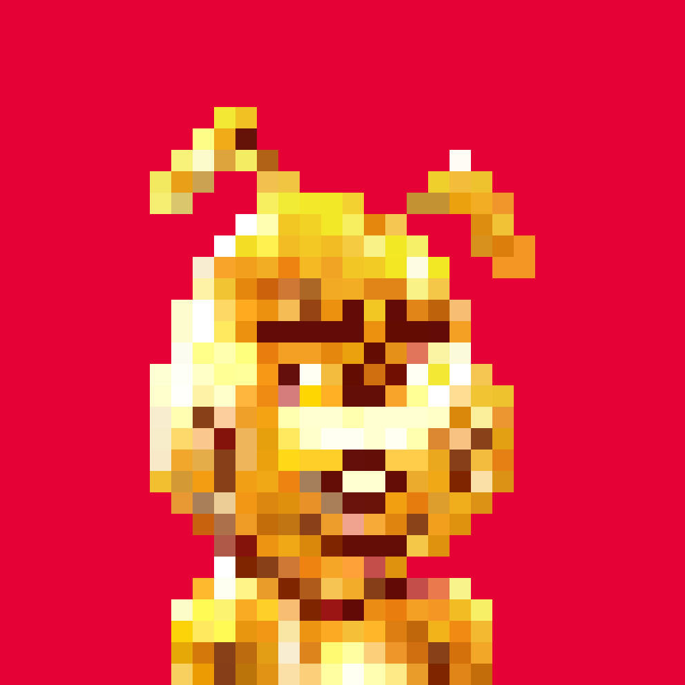 atari_urakata's tweet photo. ドット絵版のブサカワバニーちゃん✨💪🐰
金バニー購入者さんへホルダー特典として付与しました！
#NFT #NFTs #BUSAKAWA #BSB #miniBSB https://t.co/wdqanSVN0n