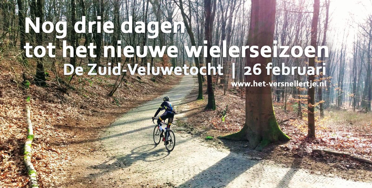 Schrijf je nog snel in! 

#voorjaar #fietssport #ntfu <a href="/fietssportmag/">Fietssport</a>