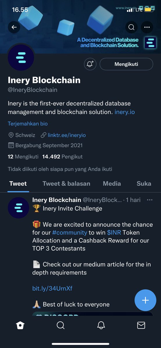 sobatkripto's tweet photo. @misscryptolog @IneryBlockchain Done !
RT this tweet ✅
Follow their @IneryBlockchain ✅
and of course I've followed us too ✅

Wish Me Luck 🌟
Thank you, Good Luck for Your Project 🙋🏻‍♂️ https://t.co/0jIPOLWInL