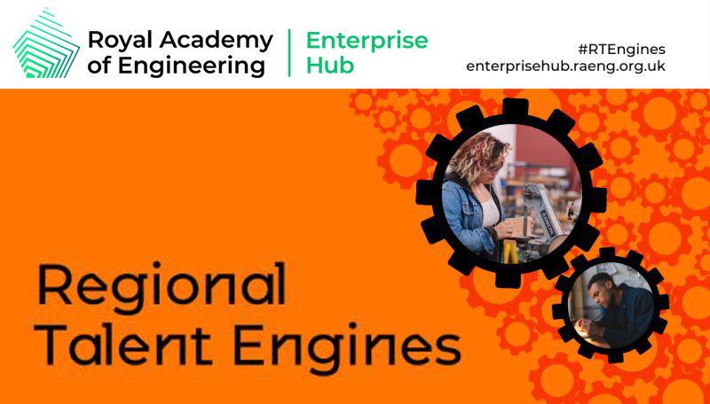 Very happy to announce that we are one of the local teams selected for the @RAEng_Hub Regional Talent Engines Programme! Looking forward to taking part & meeting the rest of the teams @ormeaubaths #Engineering #floodaware #LevellingUp #RTEngines
