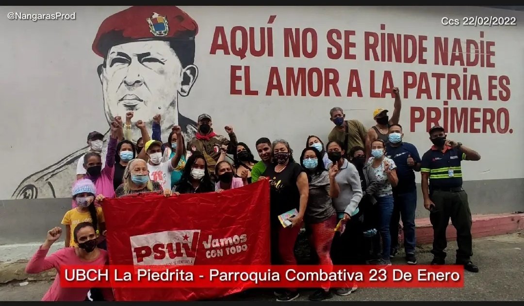Así fue la Asamblea para postulación a delegados al V Congreso Psuv y Jpsuv en la UBCH La Piedrita en la parroquia combativa 23 de Enero.