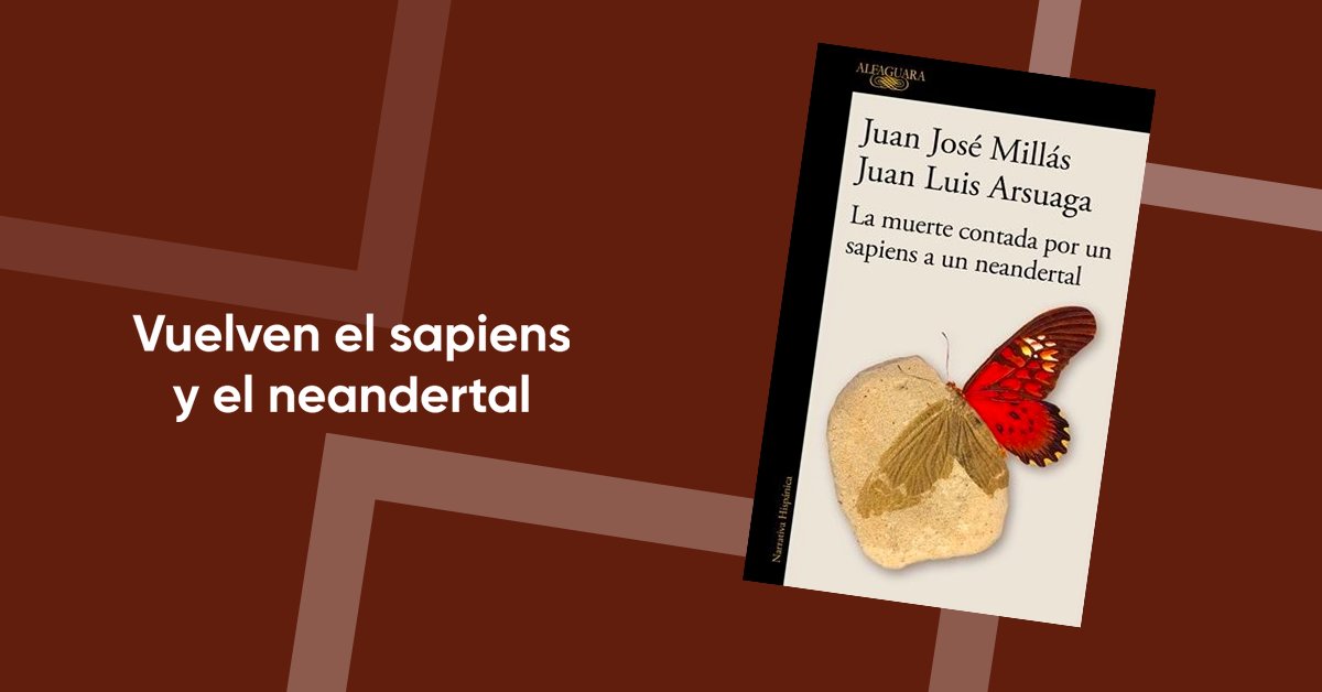 Tras la extraordinaria acogida de 'La vida contada por un sapiens a un neandertal' vuelven @JuanJoseMillas y @JuanLuisArsuaga para hablar de 'La muerte contada por un sapiens a un neandertal'. 🧠 Humor, biología, naturaleza, vida, mucha vida... 👉fnac.es/a8864647/Juan-…