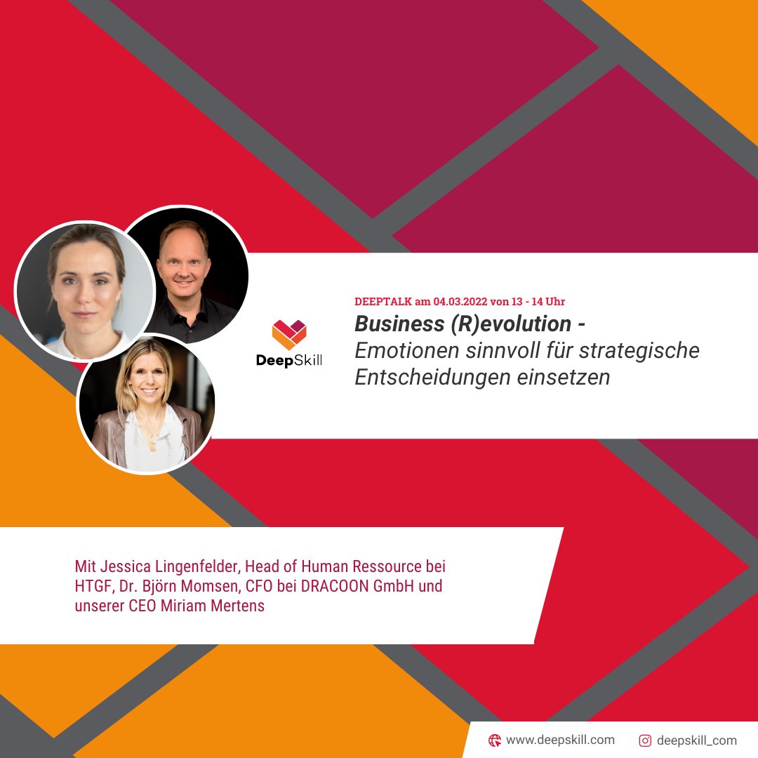 👉🏻 Der Verstand ist für Entscheidungen besser geeignet.  
👉🏻 Die Gefühle sind mein Wegweiser für Entscheidungen.

Zwei kontroverse Statements und was ist deins? 
Melde dich an und diskutiere mit! 
linkedin.com/video/event/ur…