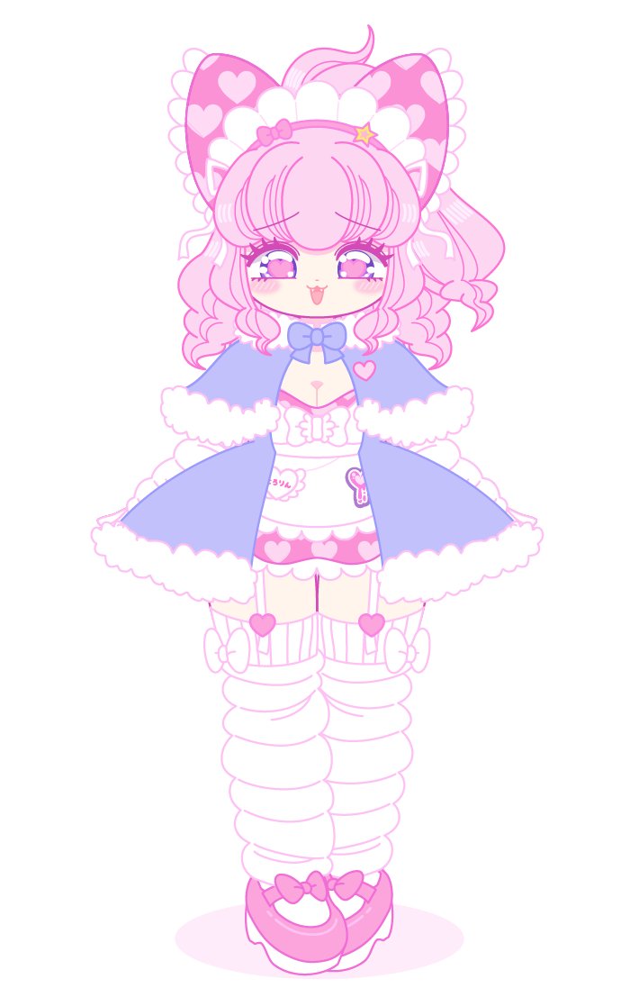 寒いから上着を考えてあげたいんだよなぁということで手つけ始めた 