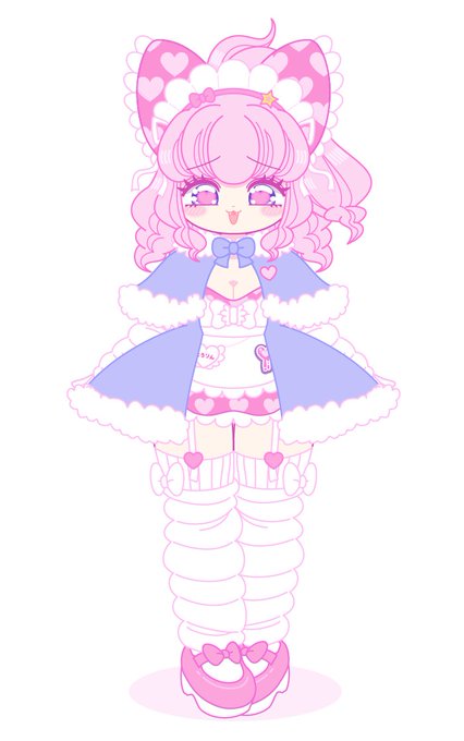 寒いから上着を考えてあげたいんだよなぁということで手つけ始めた 