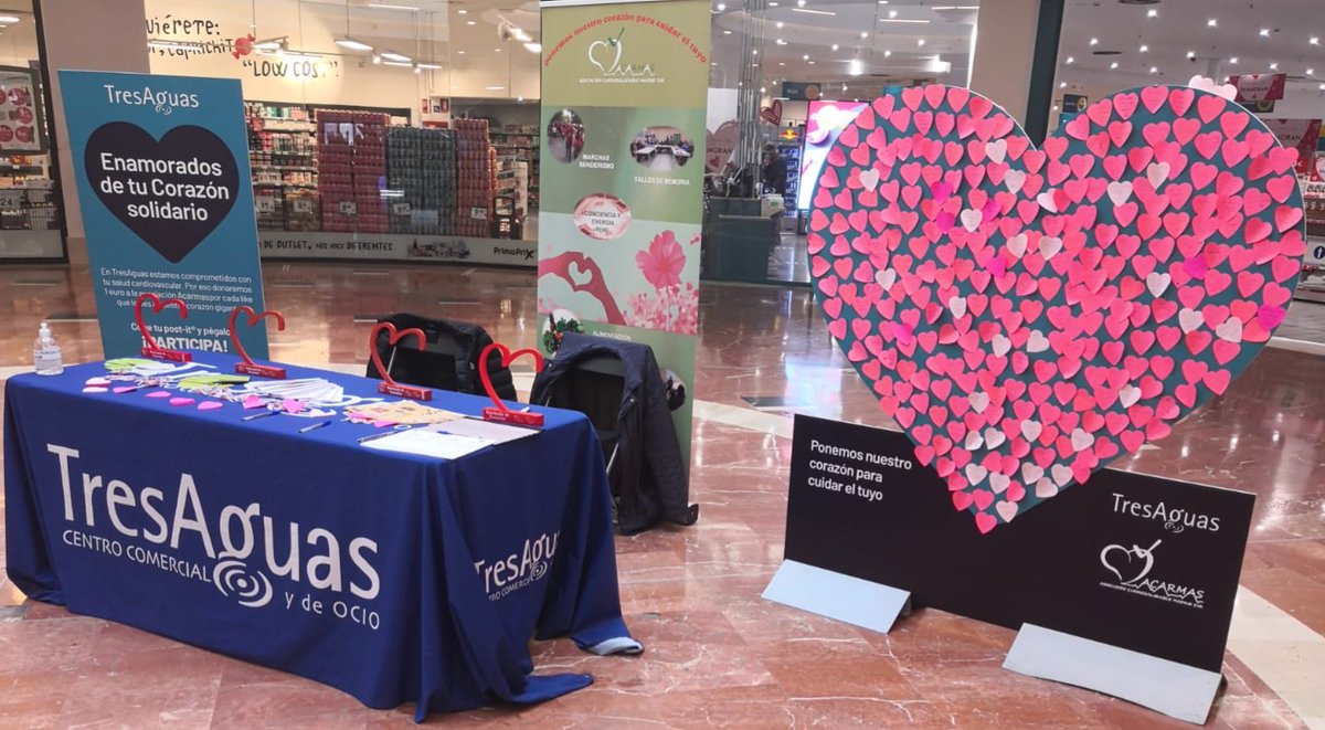 GrupoALFESP's tweet photo. Los pasados 13 y 14 de febrero estuvimos de la mano de @ACARMAS2 en el centro comercial de @TresAguas (Alcorcón) en colaboración con la campaña "Enamorados de tu corazón solidario". Gracias a todos los asistentes https://t.co/Q9iQsnSEdS