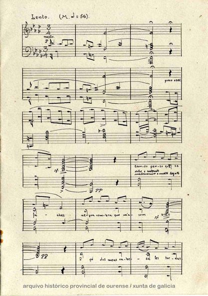 Festexamos o #DíadeRosalía coa publicación desta partitura con letra e música de “Negra Sombra”, unha das súas poesías máis coñecidas, publicada no poemario “Follas Novas”. 😃
Máis info🧐 facebook.com/arq.prov.ouren…