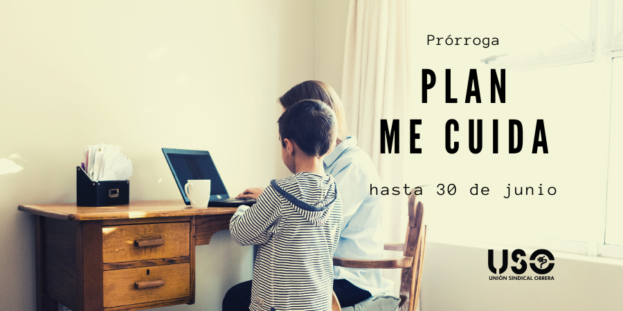 SindicatoUSO's tweet photo. #USOTeInforma Prorrogado por séptima vez el #PlanMeCuida. Sus medidas excepcionales para facilitar la #conciliación estarán vigentes hasta el 30 de junio de 2022, aunque sigue siendo insuficiente y discriminatorio.
https://t.co/OeGM62jMM4 https://t.co/oCBrlcH14k
