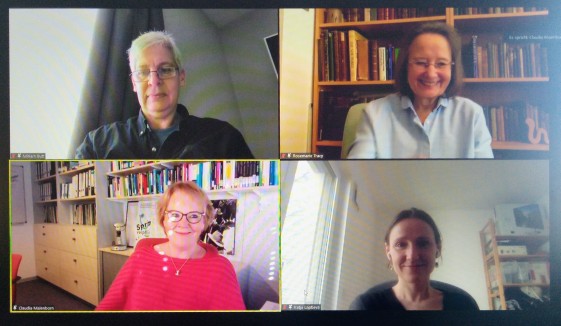 RUEG | HU Berlin (@languagedivers1) on Twitter photo Here you can see both of today's award winners on #DGfS2022:
Prof. Dr. Rosemarie Tracy (top right) who received the Wilhelm von Humboldt Lifetime Achievement Award.
And Katja Laptieva <a href="/KatjaLap/">Katja Laptieva</a> (bottom right) who received the Wilhelm von Humboldt Award for Young Academics. !B Here you can see both of today's award winners on #DGfS2022:
Prof. Dr. Rosemarie Tracy (top right) who received the Wilhelm von Humboldt Lifetime Achievement Award.
And Katja Laptieva <a href="/KatjaLap/">Katja Laptieva</a> (bottom right) who received the Wilhelm von Humboldt Award for Young Academics. !B