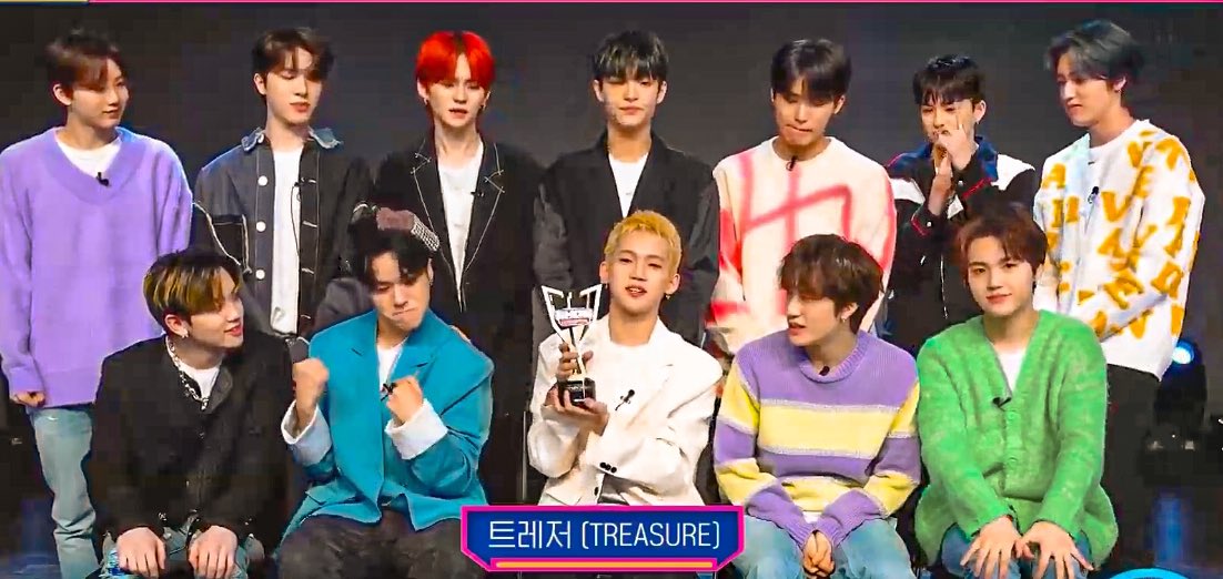 indietrs's tweet photo. #TREASURE1stWin 🏆 https://t.co/cGCQ5gZBAt