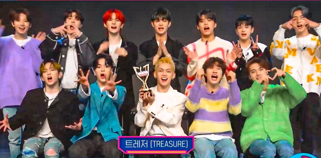 indietrs's tweet photo. #TREASURE1stWin 🏆 https://t.co/cGCQ5gZBAt
