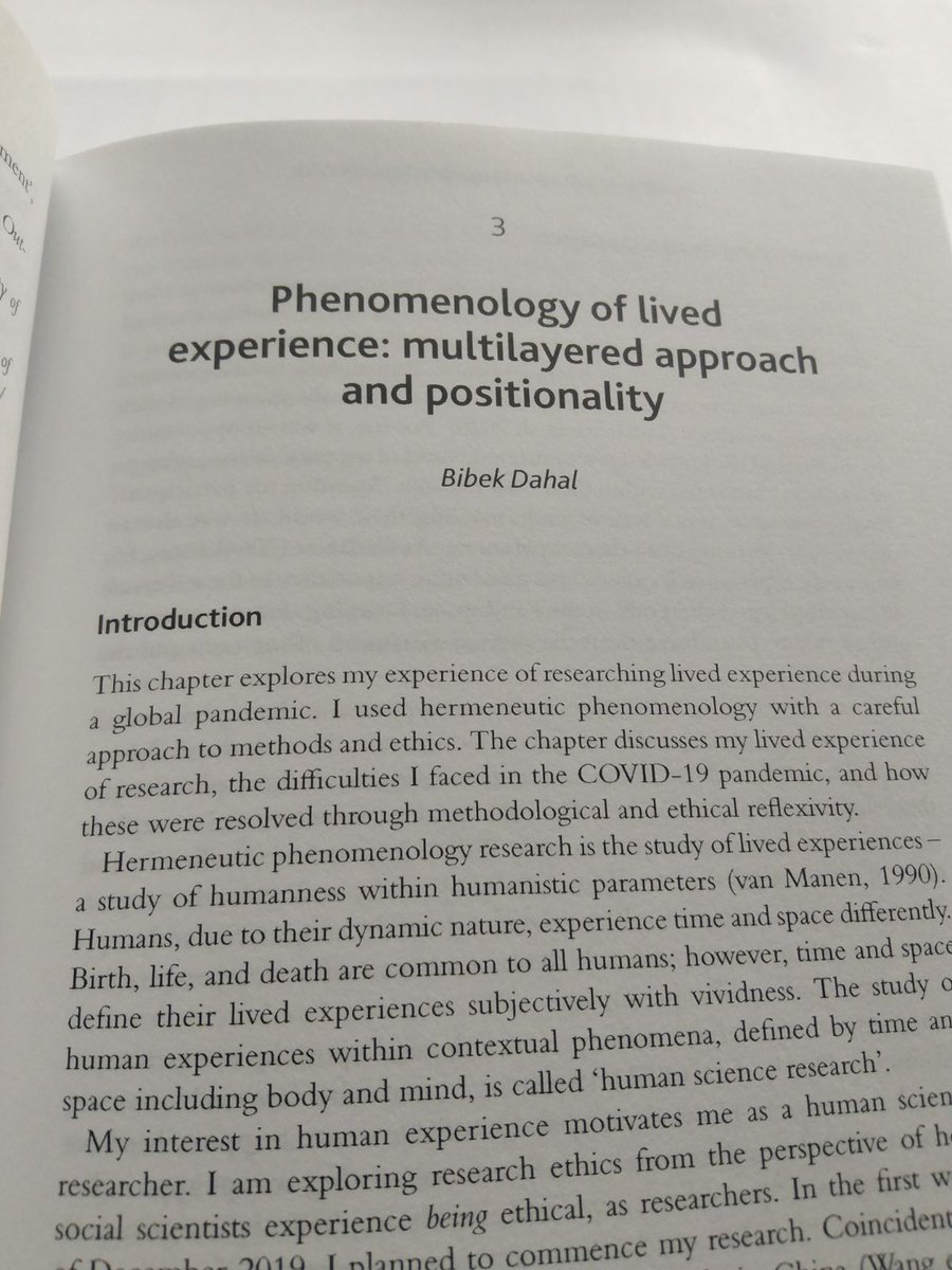 DBibekG's tweet photo. Now I have the 'Author Copy' on my Hand!
Thanks to @policypress @DrHelenKara @sumingkhoo 
#ResearchEthics #CreativeResearch #MultilayeredApproach https://t.co/Pgj9IGyv2x