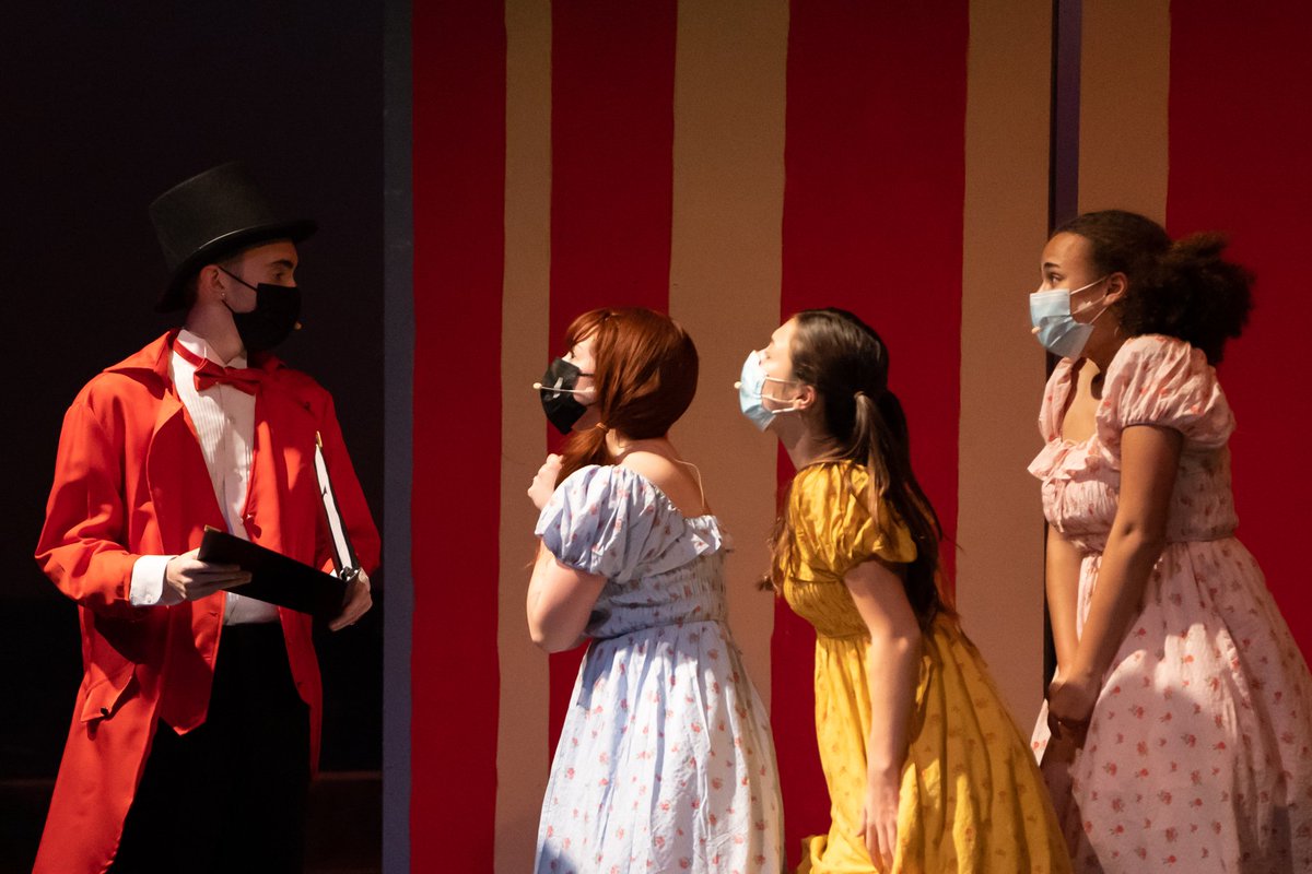 MCHS_Theatre's tweet image. He's going over the list of who has purchased tickets. Is it your name they are reacting to? 

Get your tickets now at tinyurl.com/mchstheatre!