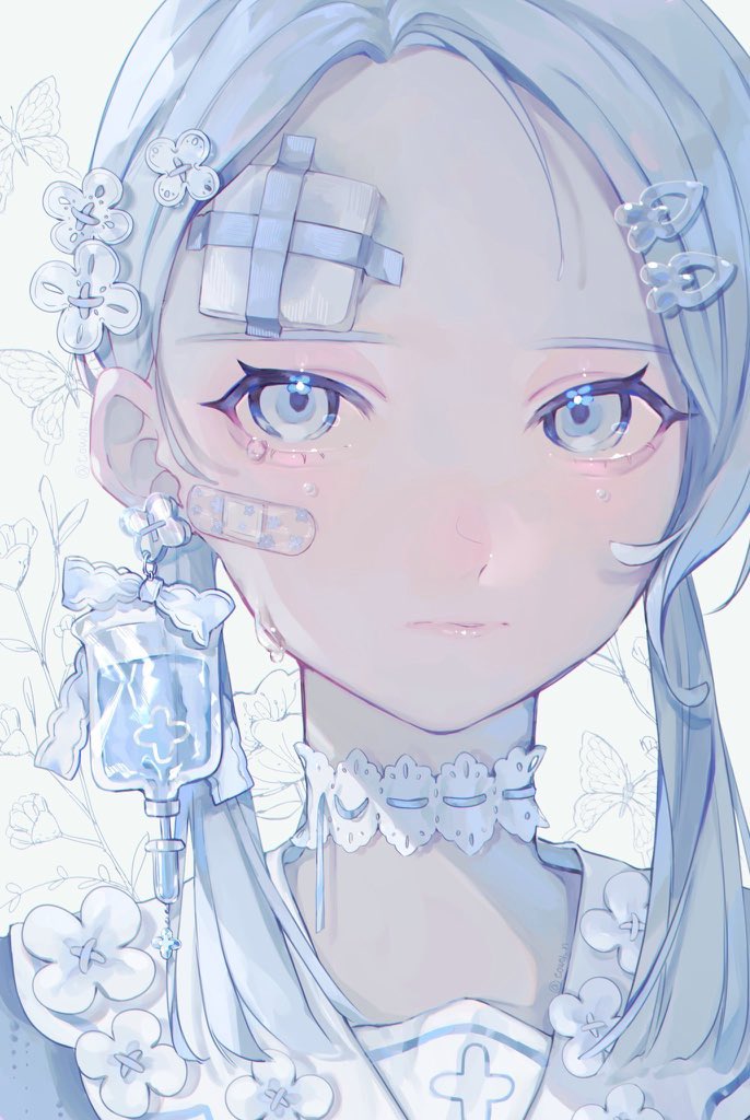 「clear💠 」|猫目トヲル❖のイラスト