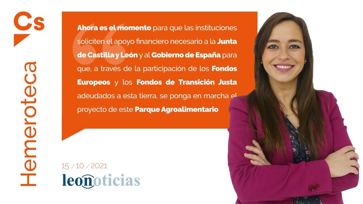 🏛️ Apoyo unánime en la <a href="/diputacionleon/">Diputación De León</a> a la creación del Parque Agroalimentario del Bierzo, basado en nuestra moción presentada en octubre de 2021 [bit.ly/3JLGh1b]

💬 <a href="/GemmaVillarroel/">Gemma Villarroel</a> «Este proyecto necesita esta unidad por encima de intereses partidistas»

#LeónESP