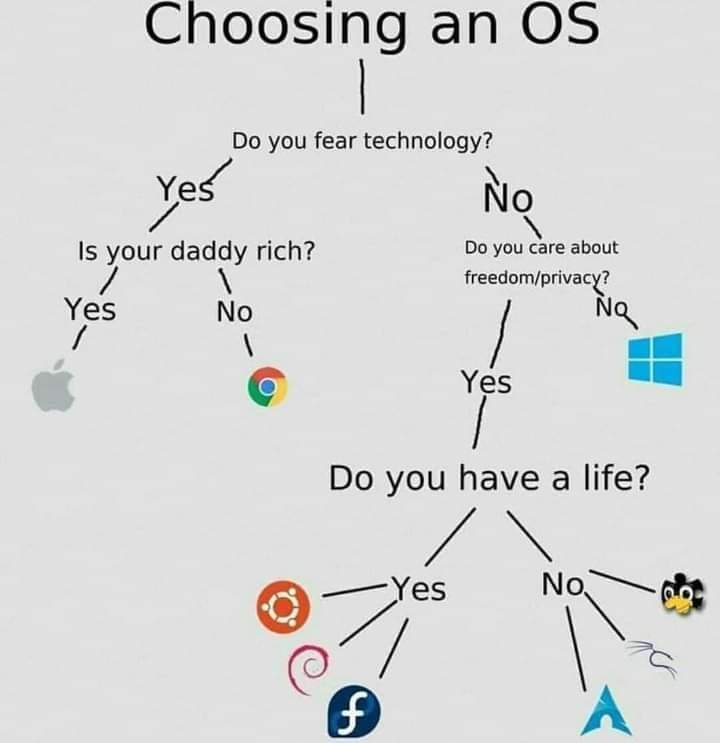 thatstraw's tweet image. Choosing an OS.