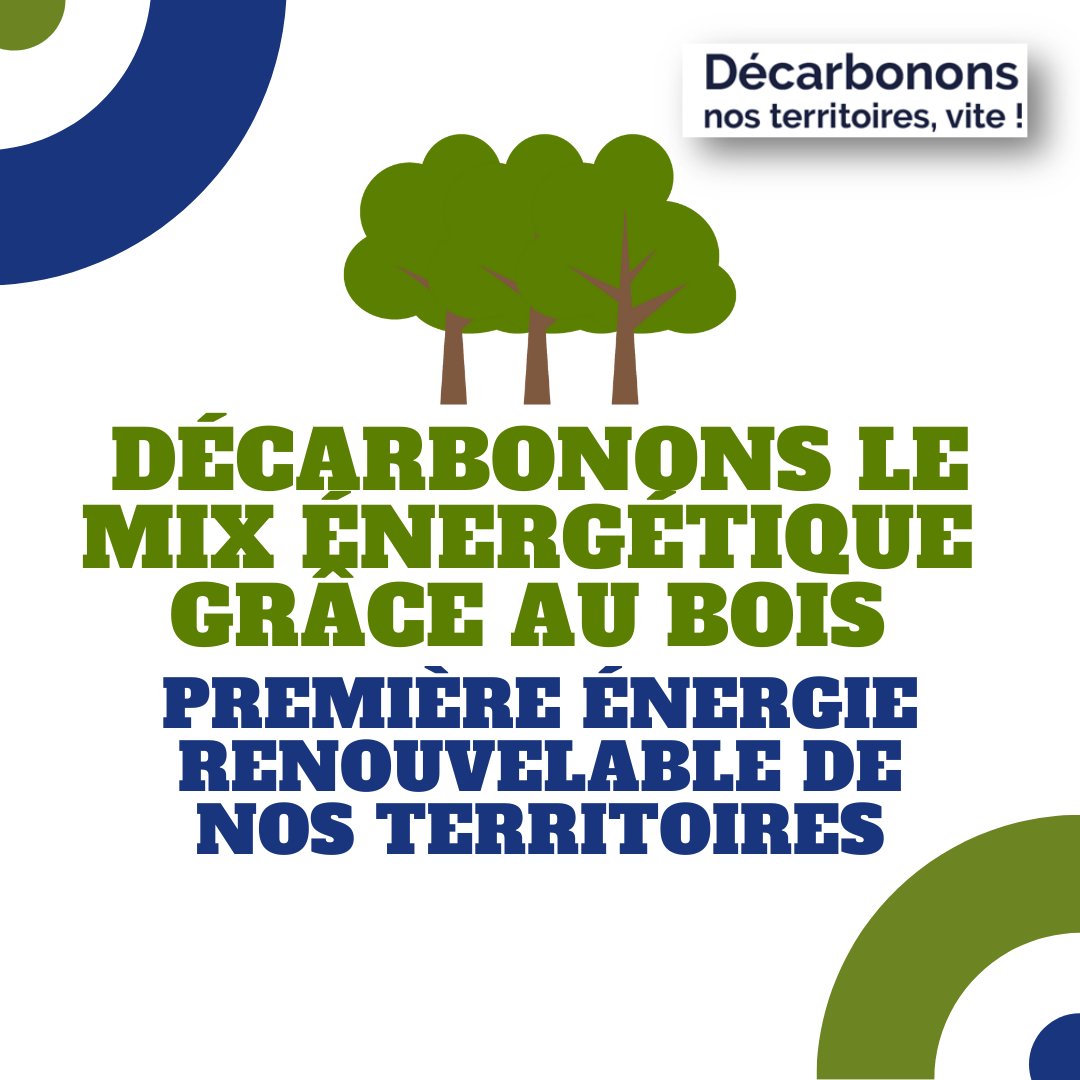 Décarbonons le mix énergétique grâce au bois 🪵 : 1ère énergie renouvelable de 🇫🇷.
Développer la chaleur renouvelable à partir du bois-énergie, grâce aux sous-produits de l'entretien des forêts et au bois déchet avec un meilleur tri est un levier majeur du mix énergétique !