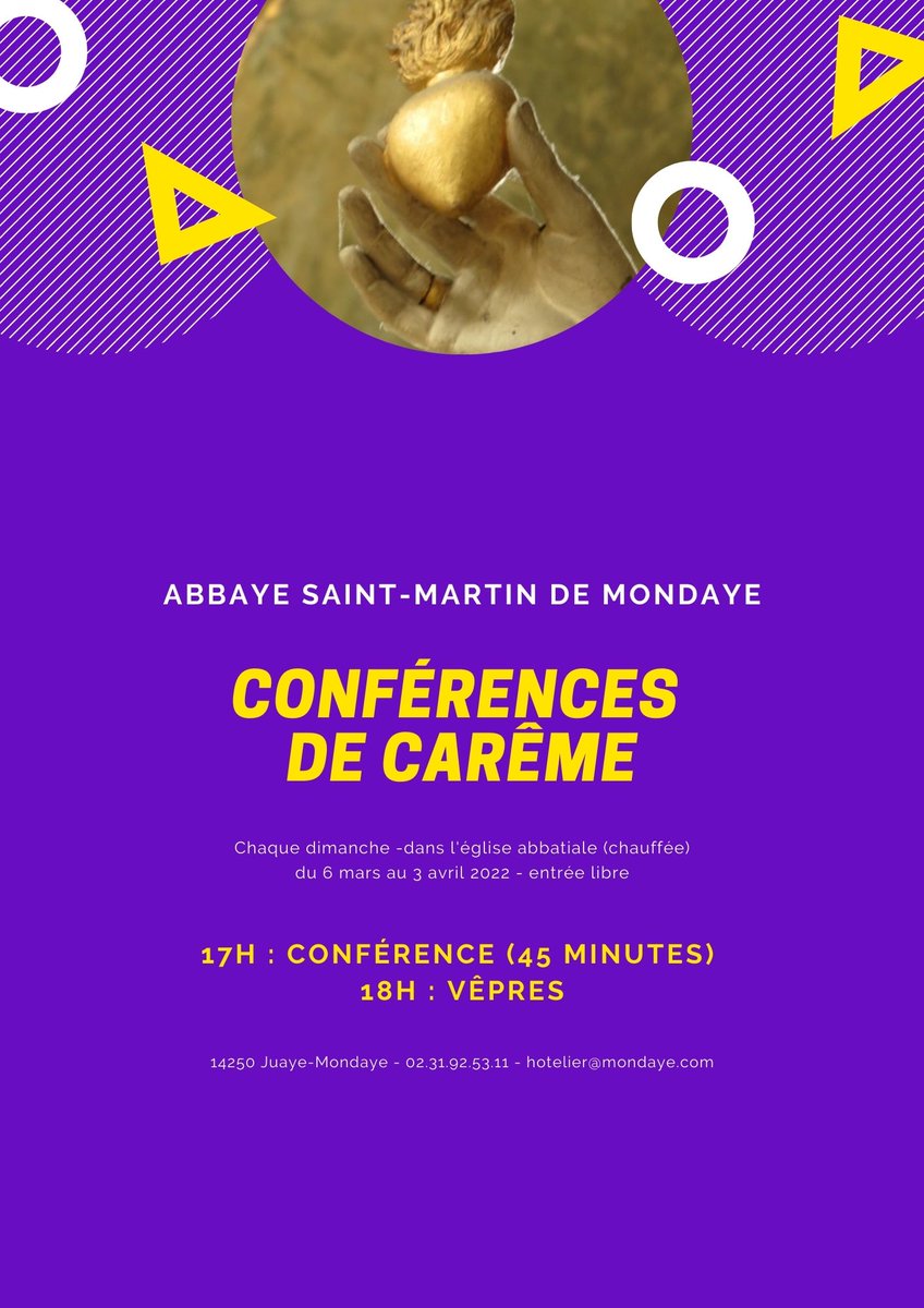 abbayedemondaye's tweet photo. Tous les dimanches de #Careme à 17h à #Mondaye, des catéchèses sur l'Église. Venez nombreux, l'église est chauffée (et les conférences seront intéressantes) https://t.co/IFwThlq5Ml