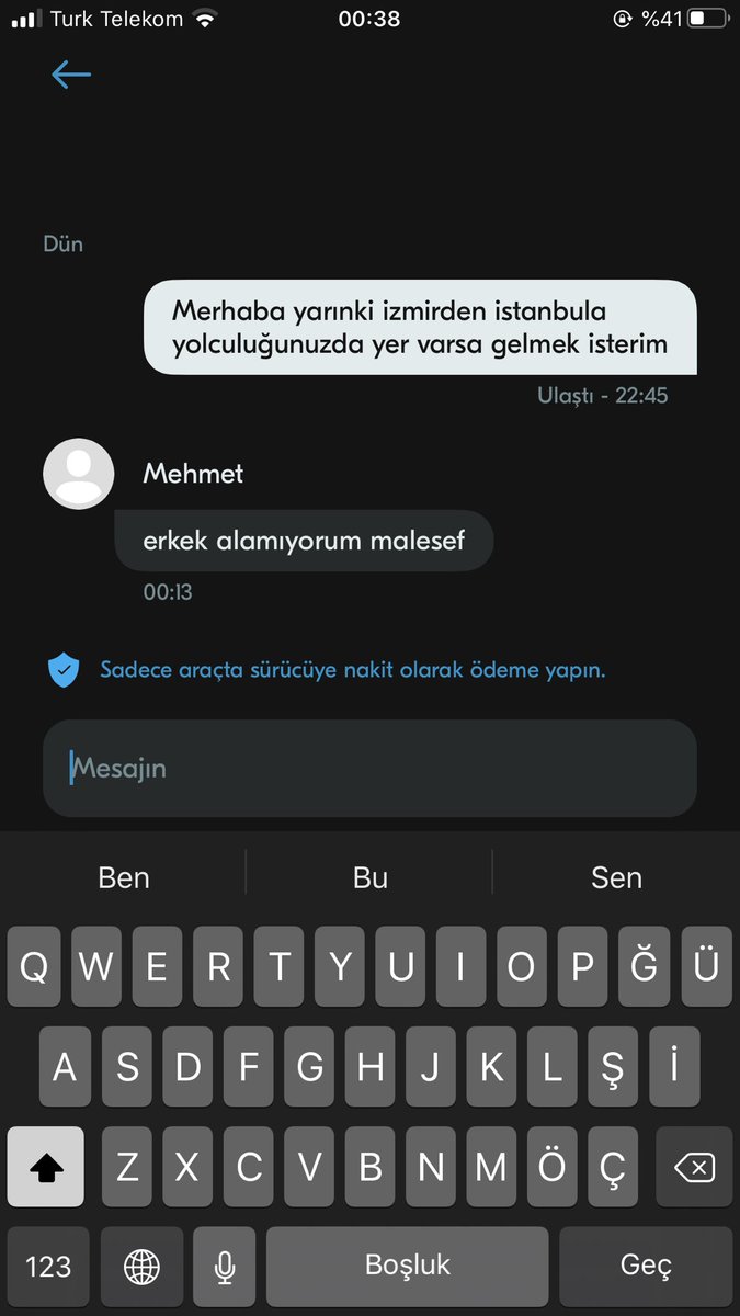 Savaşta mıyız? #blablacar