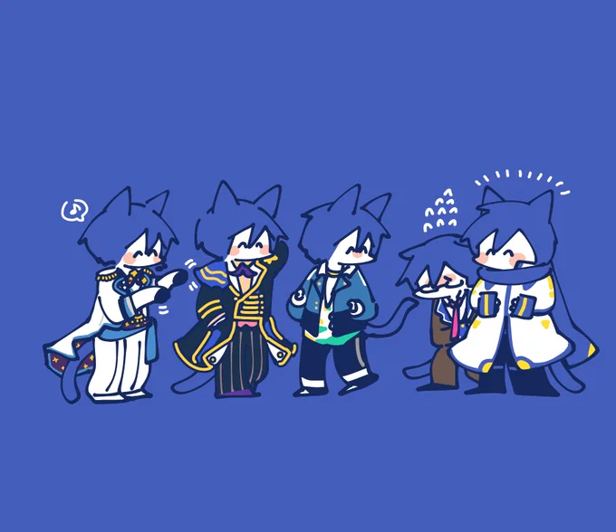 今日はニャンニャンニャンニャンニ-サンの日だと聞いた( ¨̮ )
 #prsk_FA 