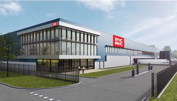 The word is out!

Volgend jaar zal @Picnic zich vestigen op Distripark Dordrecht. Het nieuwe bedrijfspand zal met een vloeroppervlak van 30.000 vierkante meter een van de grootste distributiecentra van Picnic in Nederland worden! 
Wij wensen Picnic veel succes in het nieuwe pand!