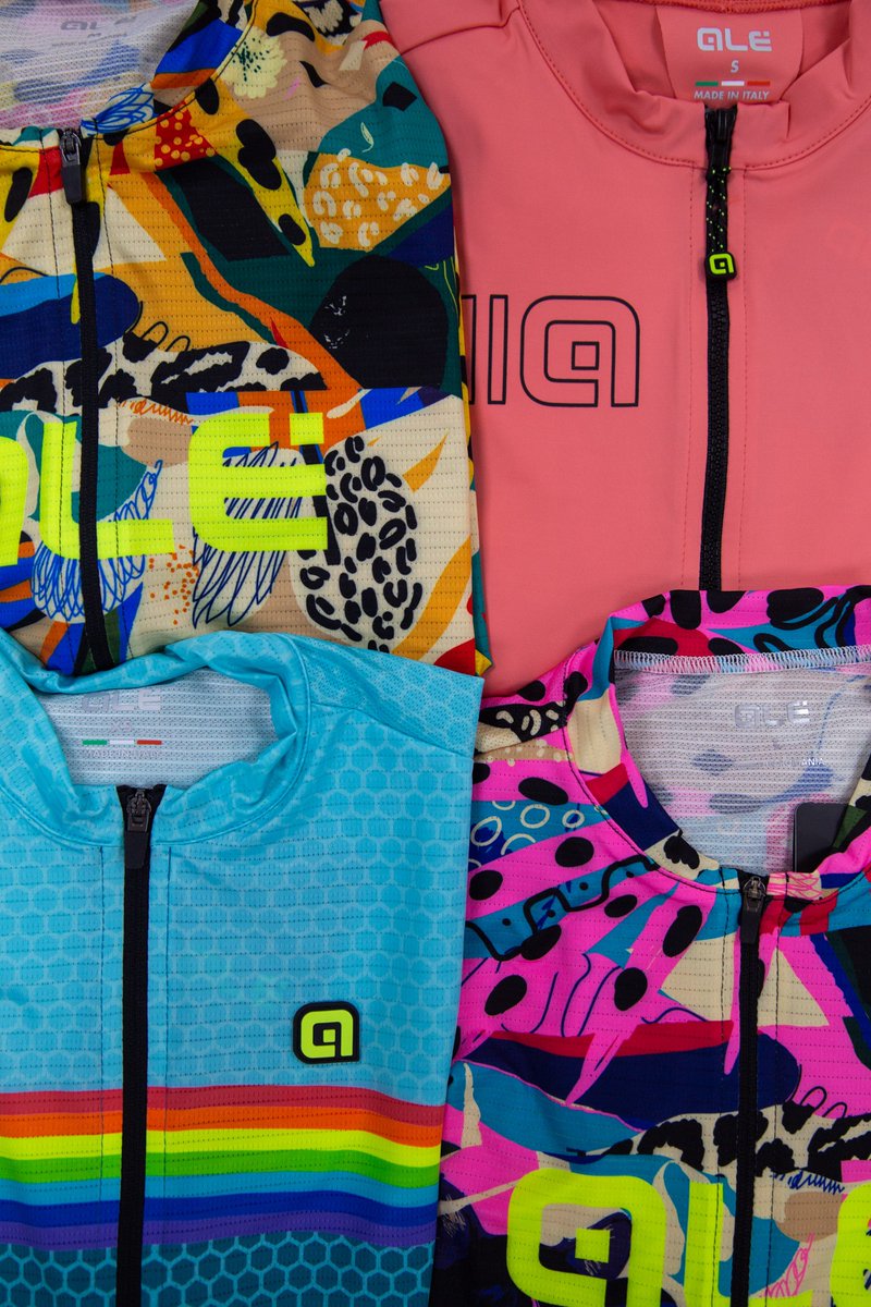 This typical British weather is making us want to wear vibrant Alé kit and manifest Spring/Summer.⁠
⁠
Here's a little sneak peek of what's to come...