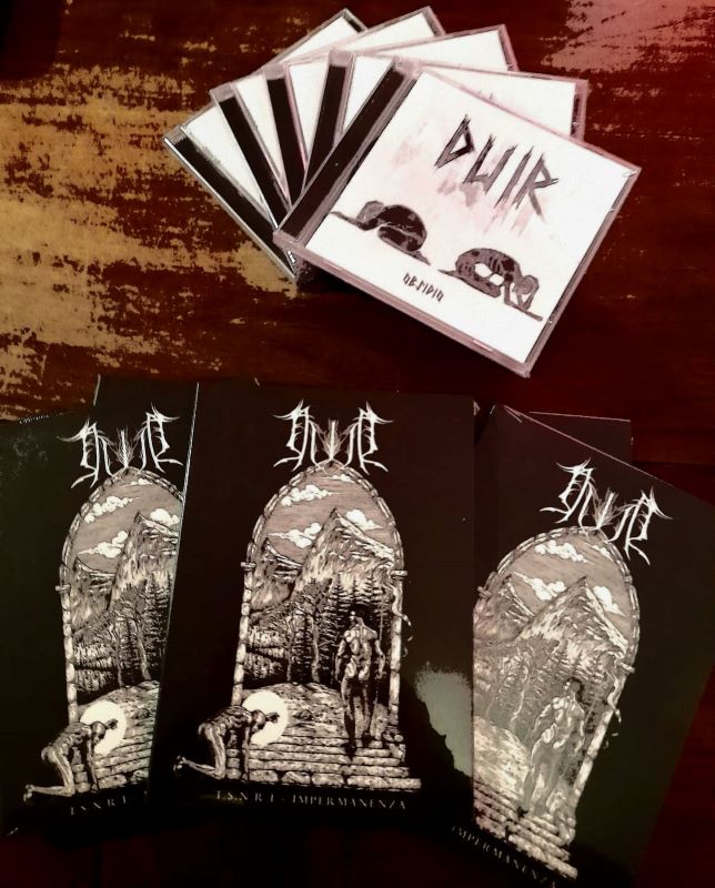 MrFolkWebzine's tweet photo. New cds at https://t.co/8bFqI7cWRg !!!
Duir - Obsidio (2018, EP, jewel case)
Duir - T.S.N.R.I. (2022, full-length, A5)
#duir #obsidio #tsnri #blackmetal #folkmetal #blackfolk #folkblack #cornamusa #bagpipe #newalbum #distro #shop #underground https://t.co/LzziNixm8S