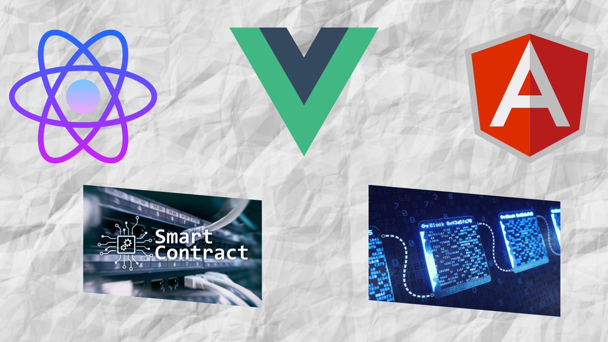 JohnJardin's tweet image. Wanna be a #Web3 dev? Good news...most of your time is going to be spent on UI.
So, if you already have skills with React, Angular, Vue, etc., or native mobile dev skills, you're 80% there. The other 20% is Smart Contracts & #Blockchain integration.
#reactjs #Angular #VueJS