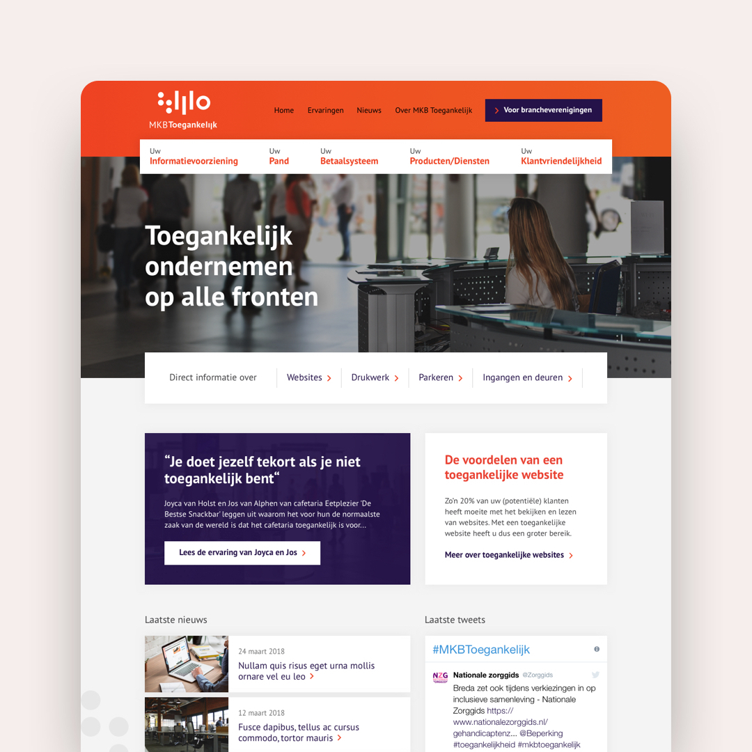 rox_agency's tweet photo. Voor MKB Nederland en VNO-NCW hebben we een informatieve website ontworpen en ontwikkeld om het MKB in Nederland beter toegankelijker te maken, zowel online als offline. 

#digitoegankelijk #digitaletoegankelijkheid #cms #digitalagency #internetbureau #webdesigner #software https://t.co/SJqWWh2Suk