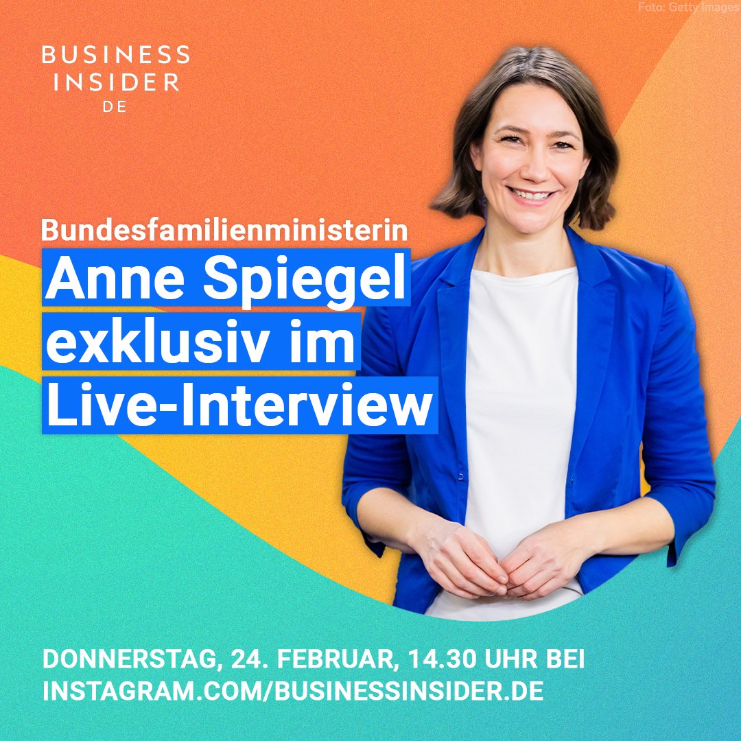📍 Morgen um 14.30 Uhr (ja, Uhrzeit wurde geändert) ist es soweit: <a href="/JoanaAvion/">Joana Lehner</a> spricht im Live-Interview mit Familienministerin Anne Spiegel (@BMFSFJ). Schaltet euch bei bit.ly/3Hde9T0 dazu und stellt eure Fragen! #interview #familie