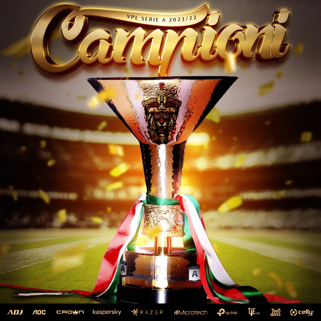 ESPORT EMPIRE (@esportempire1) on Twitter photo ๐ฎ๐นCAMPIONI DโITALIA VPG 21/22๐ฎ๐น - CAMPIONI DโITALIA VPL 21-22๐ฎ๐น Il pro club in Italia siamo NOI!! <a href="/iTaLiaNTiGeRS/">iTaLiaN TiGeRS</a> <a href="/VPLItaly/">VPL Italy ๐ฎ๐น</a> ๐ฎ๐นCAMPIONI DโITALIA VPG 21/22๐ฎ๐น - CAMPIONI DโITALIA VPL 21-22๐ฎ๐น Il pro club in Italia siamo NOI!! <a href="/iTaLiaNTiGeRS/">iTaLiaN TiGeRS</a> <a href="/VPLItaly/">VPL Italy ๐ฎ๐น</a>