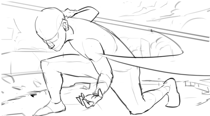 11. wip/sketch that I never posted. this was supposed to be a OC illustration redraw but I haven't got time to continue it.