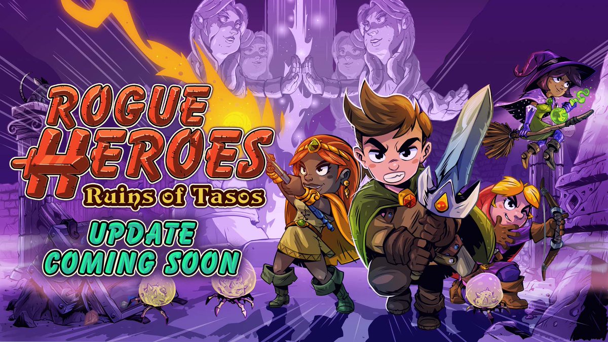 It's party time - Rogue Heroes turns one today! 🍰✨

What have you enjoyed most during your time in the Land of Tasos?

We’ve got an exciting update coming soon for you, Heroes! A new class, new dungeons, and more... 👀

🎮 Play now: bit.ly/TW-RogueHeroes