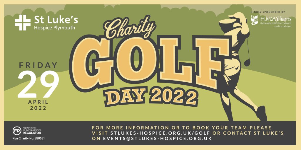 St Luke's Hospice Plymouth (@stlukesplymouth) on Twitter photo St Luke’s #Golf Day, sponsored by <a href="/HMWCCA/">H M Williams</a>, returns this April to celebrate our 40th Anniversary!🏌️⛳
Combining a day of sporting fun with raising money to help support our care services within the local community.
bit.ly/2RTQ3Fi St Luke’s #Golf Day, sponsored by <a href="/HMWCCA/">H M Williams</a>, returns this April to celebrate our 40th Anniversary!🏌️⛳
Combining a day of sporting fun with raising money to help support our care services within the local community.
bit.ly/2RTQ3Fi