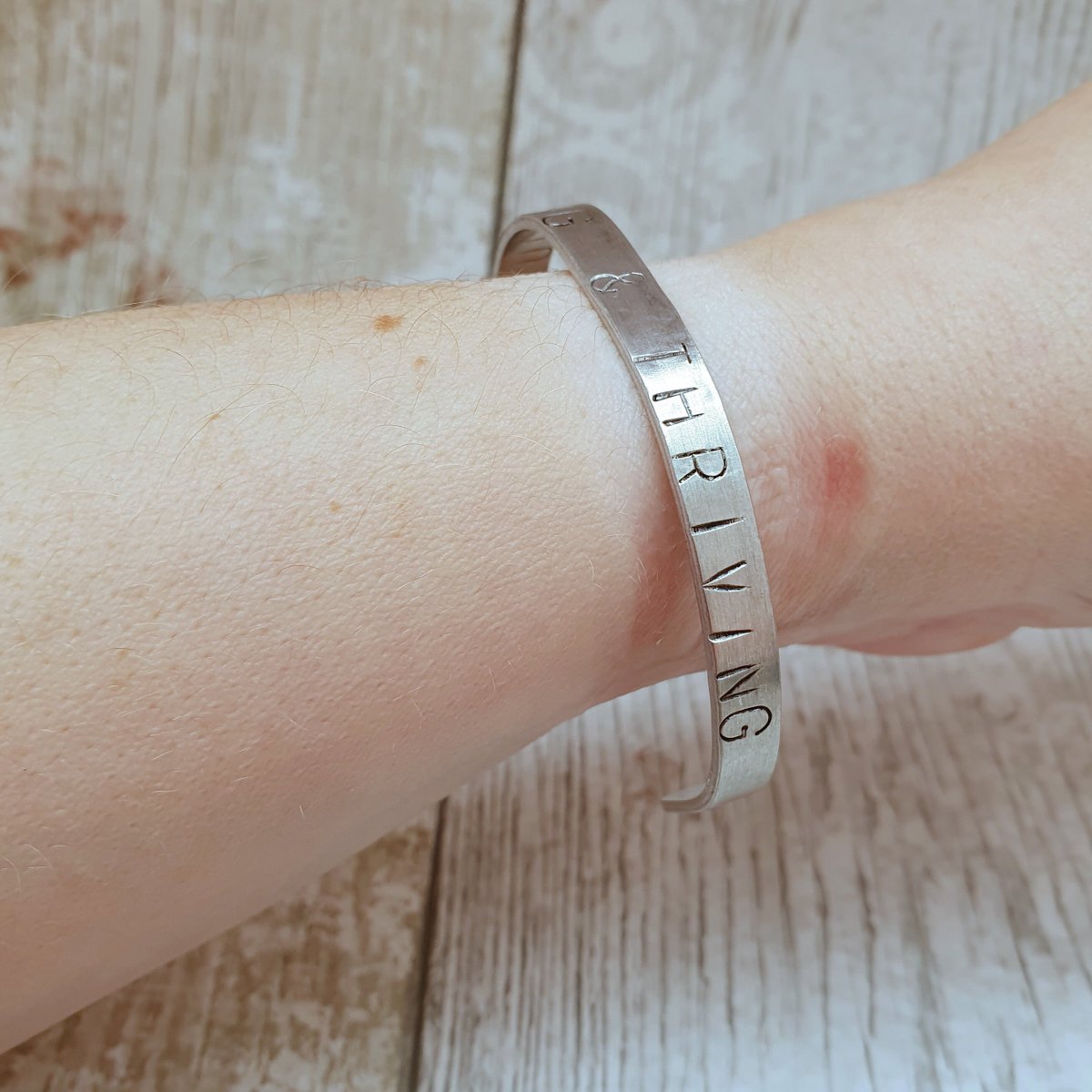 martisanne's tweet photo. Bladder cancer bracelet, fuck cancer, surviving and thriving, cancer survivor, hidden message cuff, stamped cuff, breast colon secondary https://t.co/LvKQaQn7qz #EtsyTeamUnity #TMTinsta #StampedCuff https://t.co/Sil3ADzJuD