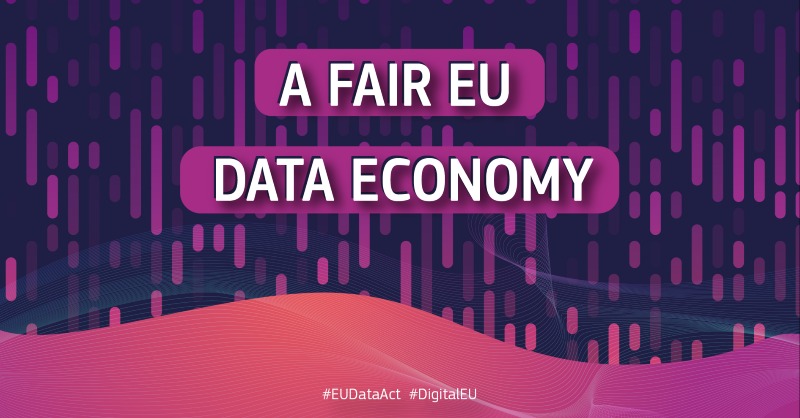 EU_Commission's tweet photo. The Data Act is a pillar of the European Data Strategy.
It will foster a competitive data market by opening up new opportunities for businesses and making data more accessible to every consumer and business.
#EUDataAct #DigitalEU