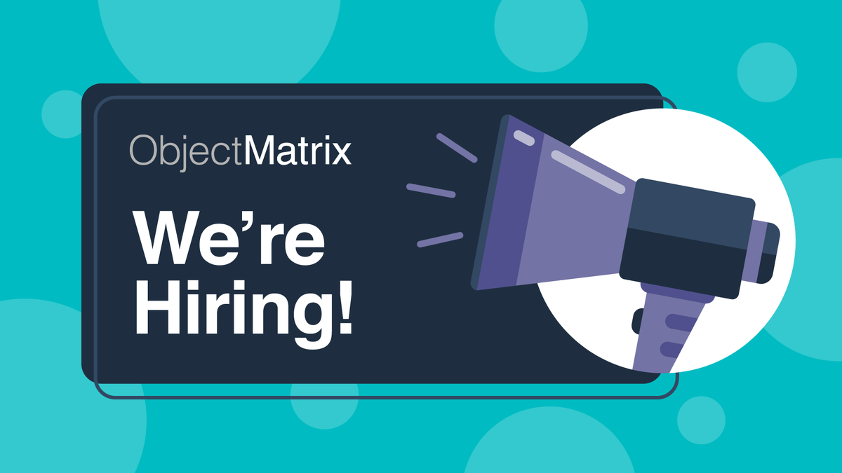 Object_Matrix's tweet photo. 🚨 We're hiring! 🚨
Object Matrix is looking for a Technical Infrastructure Engineer to join the team. If you love working with technology, then this is the job for you!
Check out the full job spec here 👇
https://t.co/bYdUxRXejn
#hiring #careers #techengineer #technology https://t.co/zSV9mKuR6u