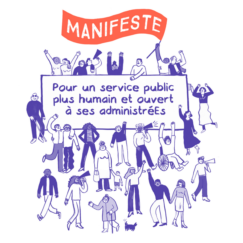 FedeSolidarite's tweet photo. La dématérialisation des services publics c'est bien mais c'est aussi une source majeure d’entrave à l’accès aux droits pour de nombreuses personnes.
Pour un accès aux services publics humain et ouvert, 300 organisations publient un #Manifeste 
➡️https://t.co/0J6YCnGAVZ https://t.co/krLGJ9RiXg