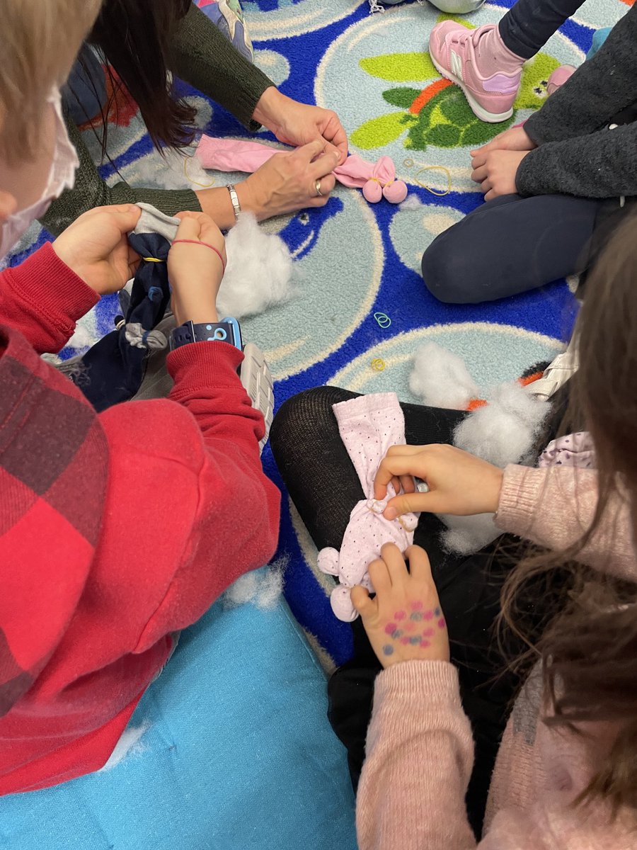 Grade 2 is using creativity and manual dexterity to make some pretty awesome sock puppies! #BISLearns. It is harder than you might think…