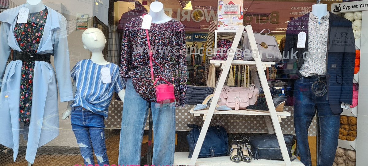 Forals are in. Flower power to boost those endorphins. Plenty inside and it's warm. #GardeningTwitter #Windows #merchandising #Charity #retailTherapy #spring #floral #volunteers #CancerResearch <a href="/CrukRawtenstall/">CRUK RAWTENSTALL Shop</a> <a href="/CRUKShops/">Cancer Research UK Shops</a> <a href="/sangregoryy/">Sandra Gregory cruk</a>