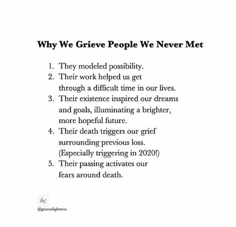 JuanitaKhumalo's tweet photo. Why We Grieve People We Never Met 🕊 https://t.co/7jxBZQbN5t