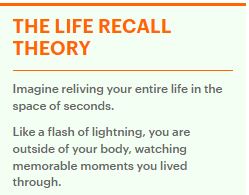 DailyMail's tweet photo. Brain waves at the time of death were similar to those occurring during memory retrieval

+ This supports the 'life recall' theory – that our whole life flashes before our eyes as we die

+ The brain may remain active and coordinated during and after the transition to death https://t.co/ZDBcyHOczv